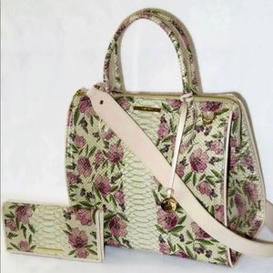 Brahmin Caroline bag and wallet set